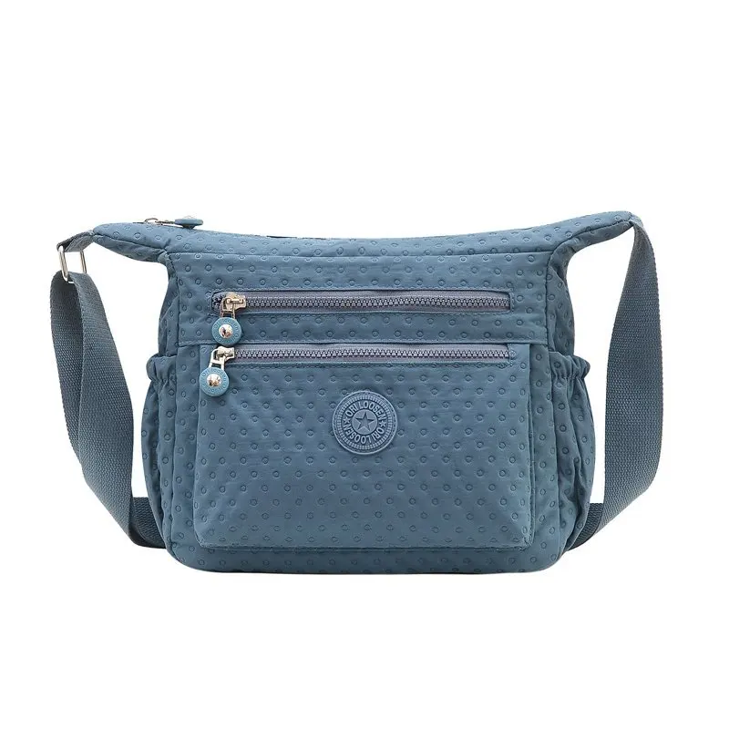 Travel Female Male Crossbody Bags Zipper Multiple Pocket Handbag Casual Waterproof Nylon Women Shoulder Messenger Bag Travel Female Male Crossbody Bags Zipper Multiple Pocket Handbag Casual Waterproof Nylon Women Shoulder Messenger Bag