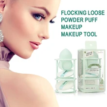 3 шт пуф для макияжа воздушные подушки Свободные Порошковые слоеные 3* слоеные и 1* стойки Макияж инструмент