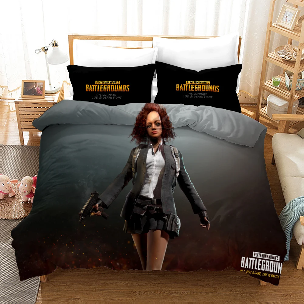 3D Game Bedding Set Sex Women  Pillowcases Comforter Bedding Sets for Adults Kids AU Twin Queen Double King Size Bed Linen