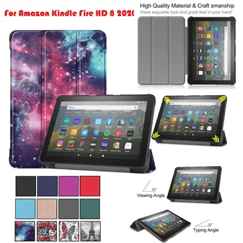 

For All-New Kindle Fire HD 8/HD 8 Plus 10th Gen 2020 Ultra Slim Case Stand Cover 6.9