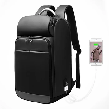 

Men's USB Charging Business Laptop Backpack New Fashion Multi-functional Waterproof Backpack Casual Travel Student Bag for Teens