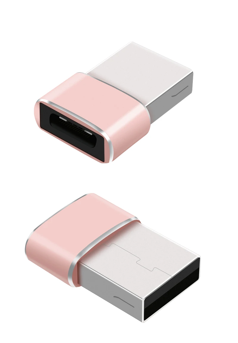 USB Male To Type-C Female Cable Converters Mobile Phone Adapter Micro USB To Type C Adapter Microusb Connector For Phone Tablet