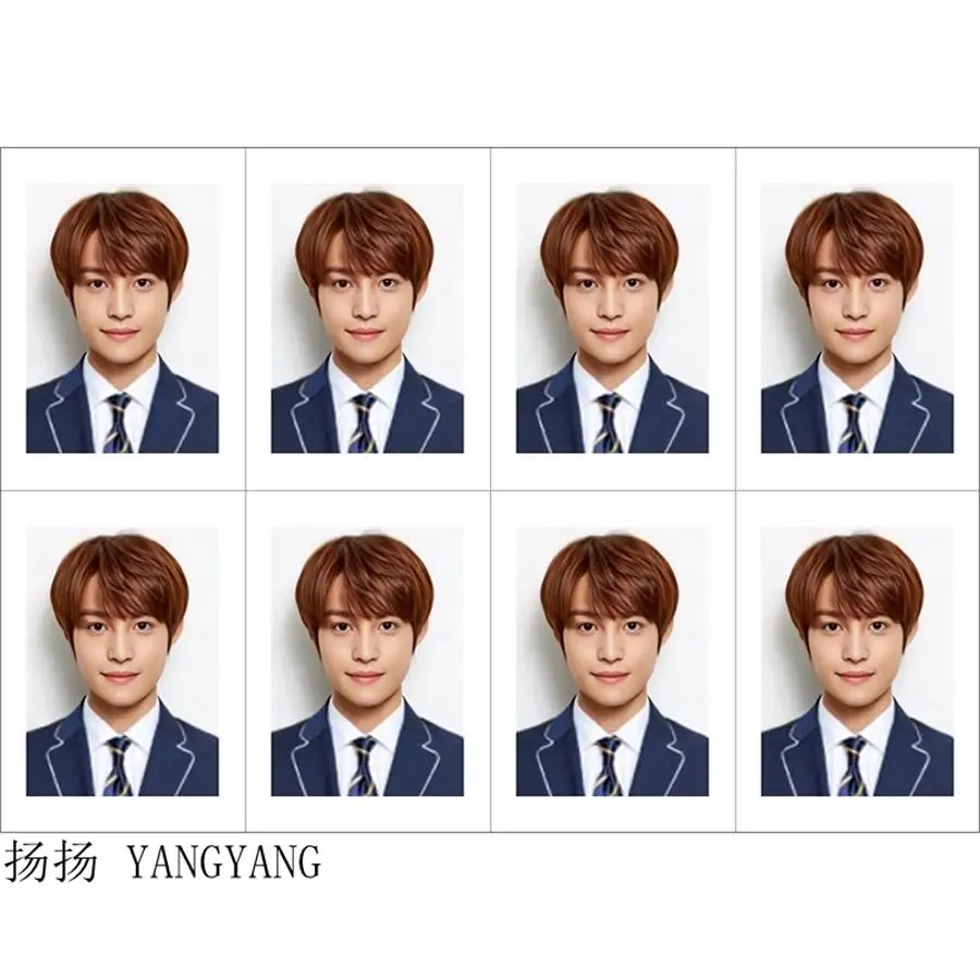 YANGYANG Kpop NCT Wayv коллективные карты Winwin Ten школа ID фото форма Фотокарта Yangyang Xiaojun карты 8 шт./лист - Цвет: YANGYANG