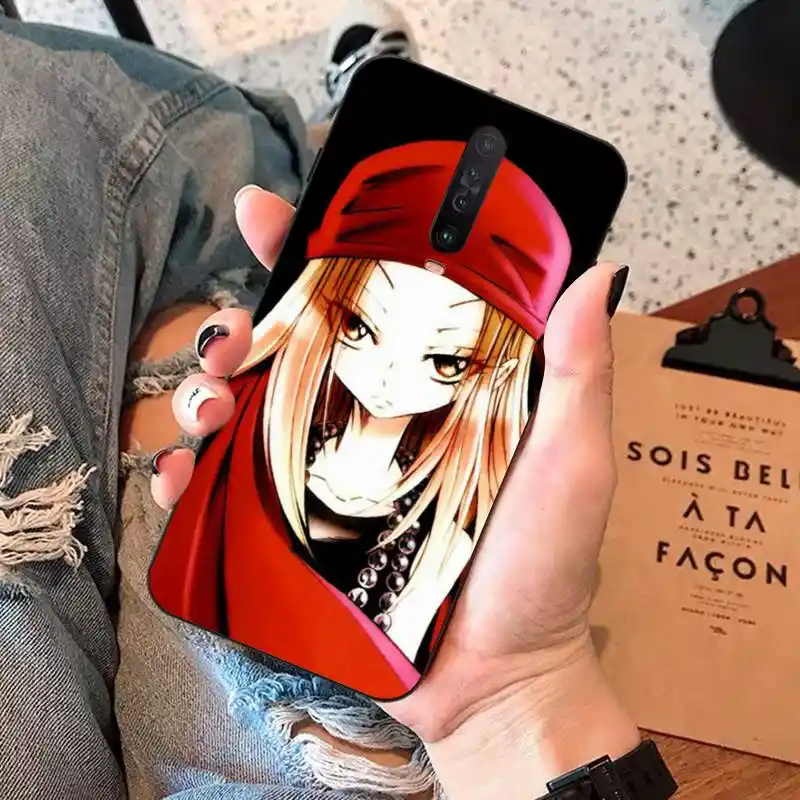 Toplbpcsアニメシャーマンキングソフト黒電話redmi 8 9 4x 5プラス6プロ6 7 8a S2 K 電話用緩衝材 Aliexpress