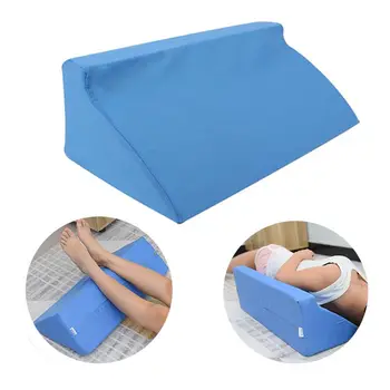 

Sleeping Bed Wedge Pillow Leg Elevation Back Lumbar Support Cushions Knee Support Wedge New