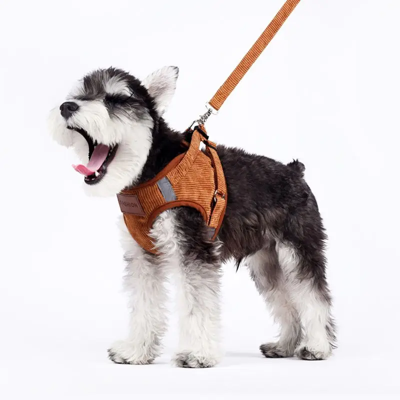 Pet открытый шлейка и поводок набор разгрузка для собак удобный легкий контроль для маленьких собак аксессуар для шеи