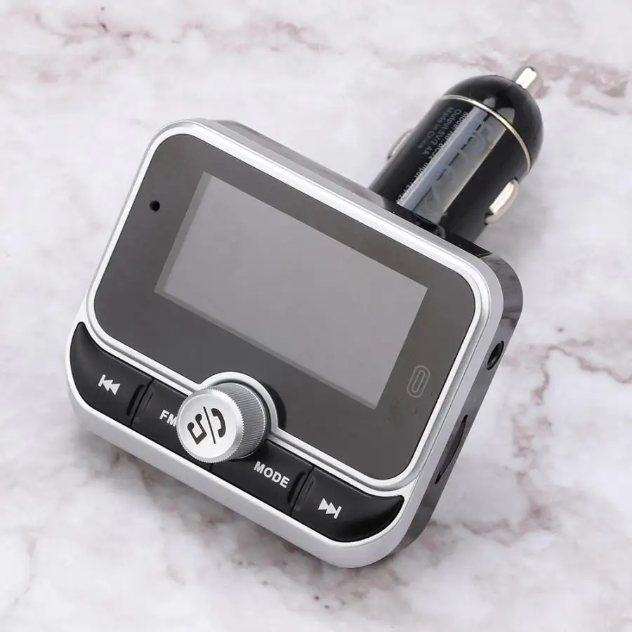 Handsfree 1.8in Интеллектуальный Bluetooth Автомобильный MP3-плеер Hands Free двойной USB автомобильный аудио передатчик автомобильный комплект