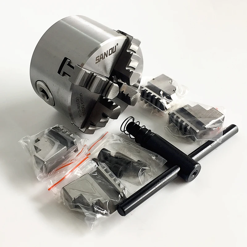 Sanou Brand 4 Jaw Chuck Self-Centering 80mm K12-80
