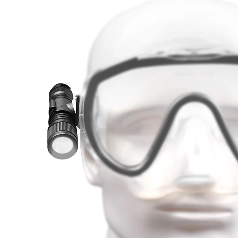 ORCA D560 Scuba Diving 630-Lumen Flashlight CREE LED Torch Underwater 150-Meter Waterproof Search Night Dive Freediving Light