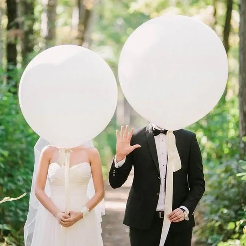 1 шт. 36 дюймов 90 см красочные большие латексные шары, гелий надувные гигантские шары для свадьбы и дня рождения праздничные украшения: воздушные шары