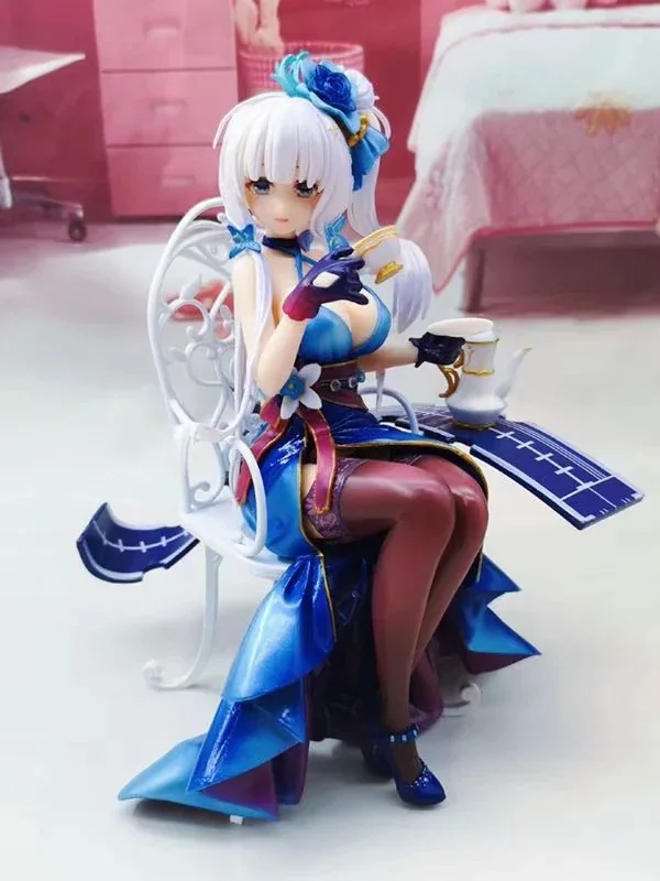 Anime Sexy Girls Figure Azur Lane Brilliance Never-ending Tea Party ver. PVC Action Figure Collectible Model Adult Toys Doll