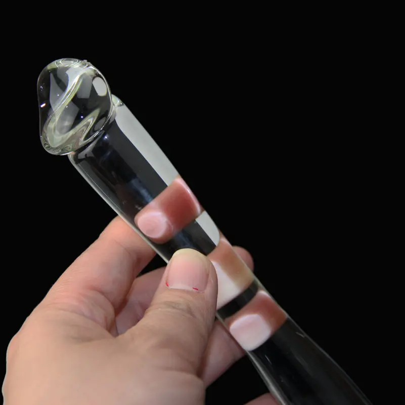 h059G-Spot Sensual Glass Dildo本 (10)