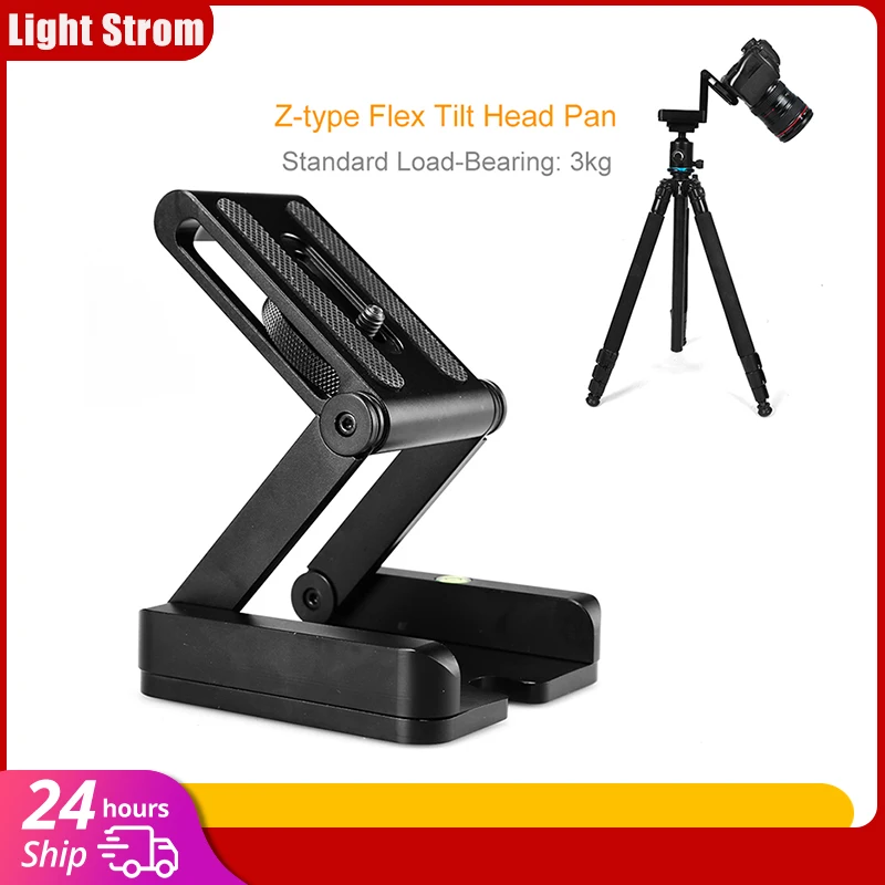 Tripod Heads Solution Photography Studio Camera Z Pan &amp Tilt Flex Head Aluminum Alloy for Canon Nikon DSLR | Электроника