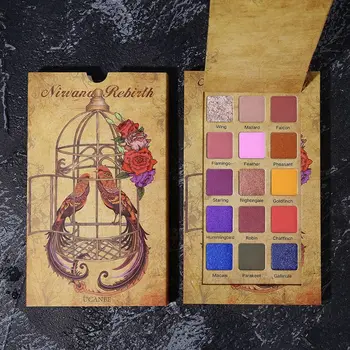 

15-color Eyeshadow Palette Long-lasting Waterproof Smudge-proof Easy To Color Glitter Matte Eye Shadow Easy To Apply*
