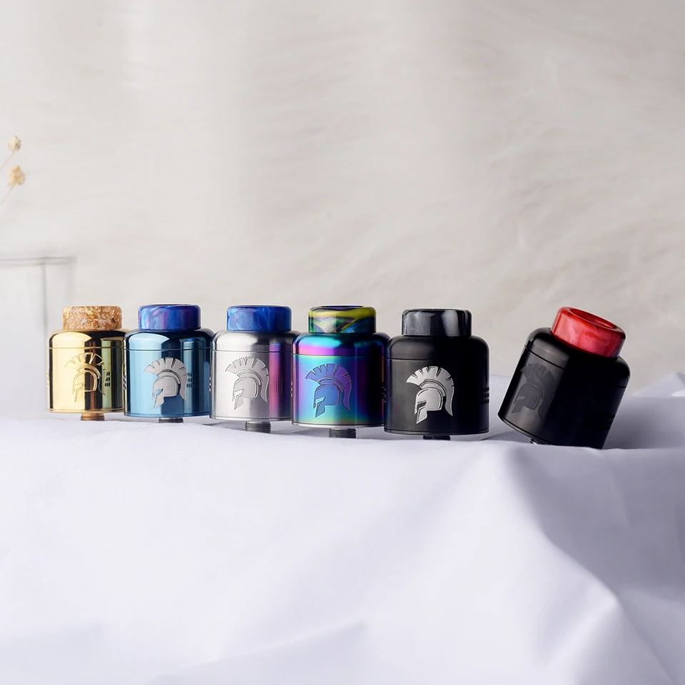 Goede Originele Wotofo Warrior RDA 25mm Tank Verstuiver Wederopbouw dual coil Verstuiver vape tank Voor 510 Mod VS Profiel RDA RDTA tank