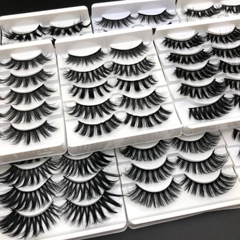 

whloesale 3d Nertsen Haar Valse Wimpers Natuurlijke Lange Wimpers Piekerige Make Extension Gereedschap Sexy Mink Wimpers Ogen