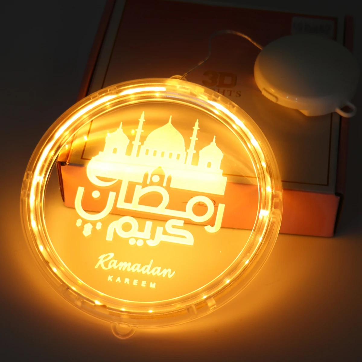 Eid Mubarak Moon Night light Islam Ramadan Decoration Islamic 5 H669858821cc140fc80246b0e4f1ec817Q