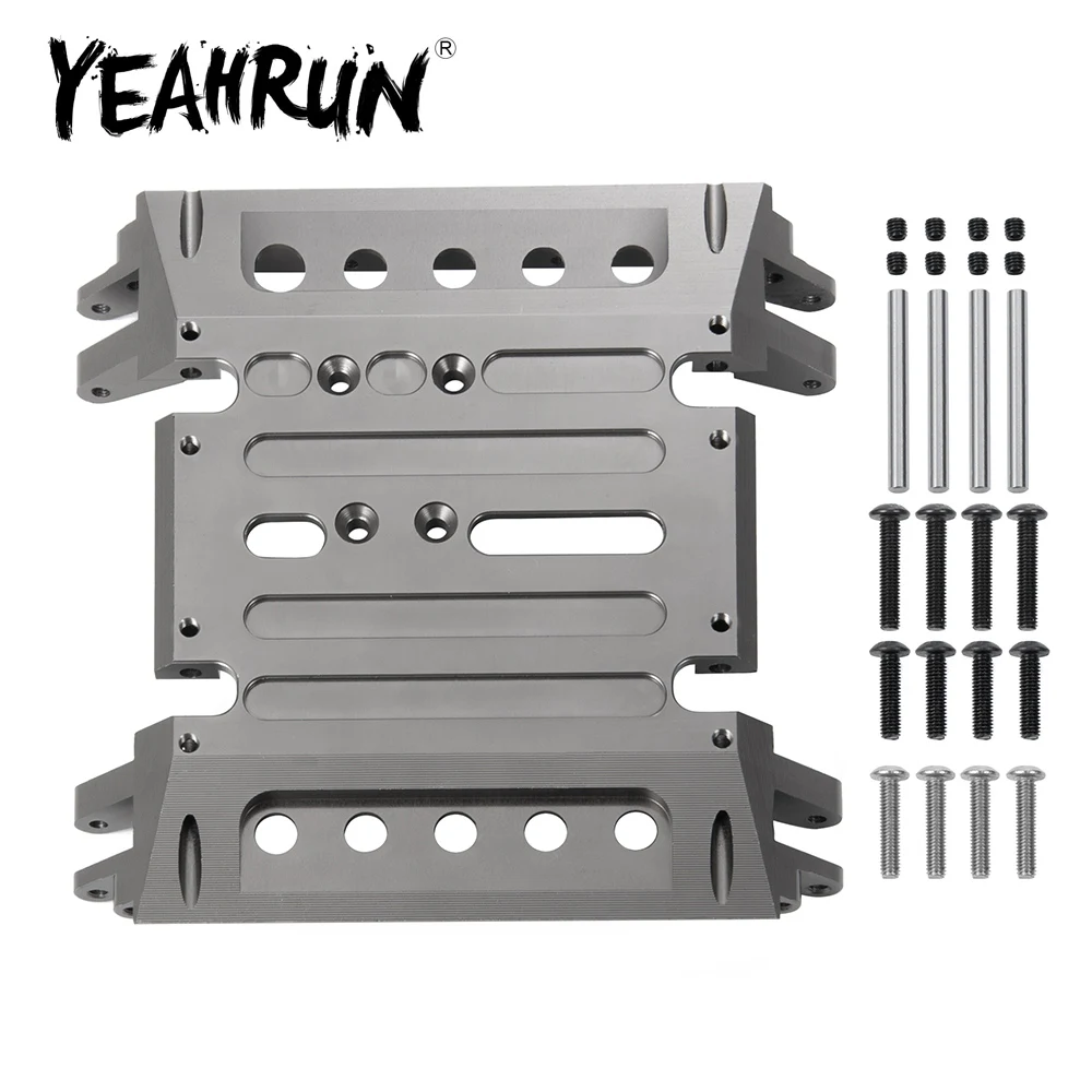 

YEAHRUN CNC Aluminum Center Gearbox Mount Skid Plate for Axial Wraith 90048 1/10 RC Crawler Car Truck Model Replacement Parts