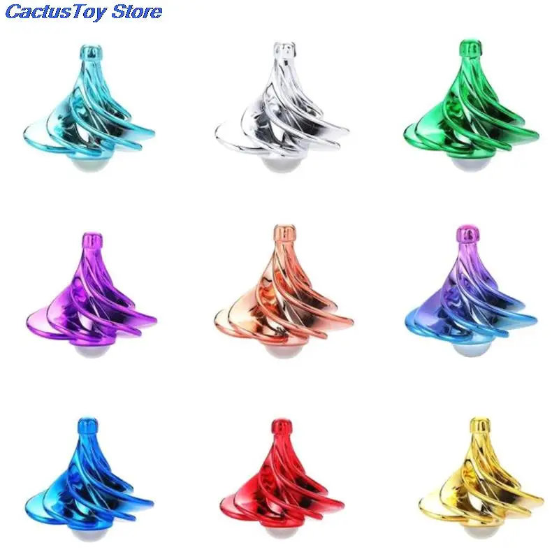 Spinner Gyro Toy Inertial Fingertip Stunt Gyroscope Wind-driven Gyro Toys