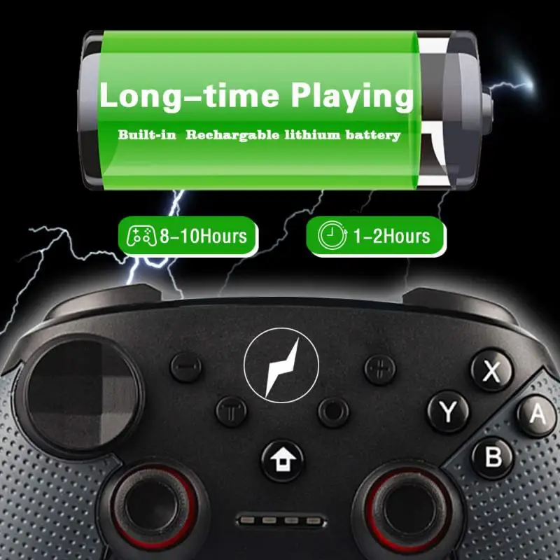 Переключатель Pro Беспроводной Bluetooth игровой контроллер универсальный игровой джойстик для pc360 Функция игровой пульт дистанционного управления Джойстик с 6-осевым ручка