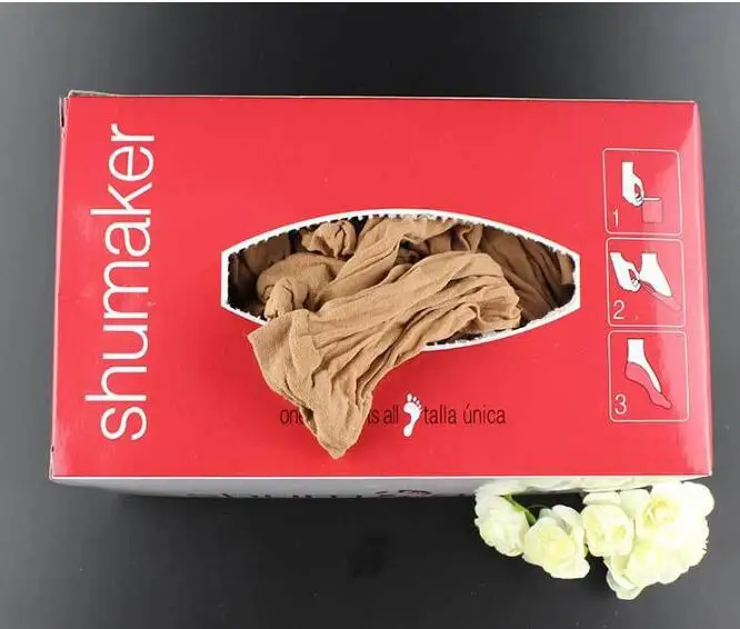 144pcs socks disposable socks Good elasticity try on boxes 72pairs disposable socks