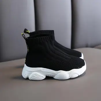 

New spring kids casual shoes girls boys short boots canvas shoes kids sneakers tendon baby running shoes child sports shoes