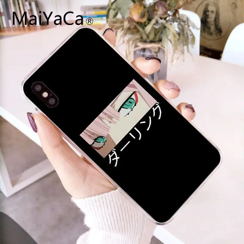 MaiYaCa Sad японский аниме эстетический чехол мягкий чехол для телефона iPhone 5 5Sx 6 7 7plus 8 8Plus X XS MAX XR Fundas Capa