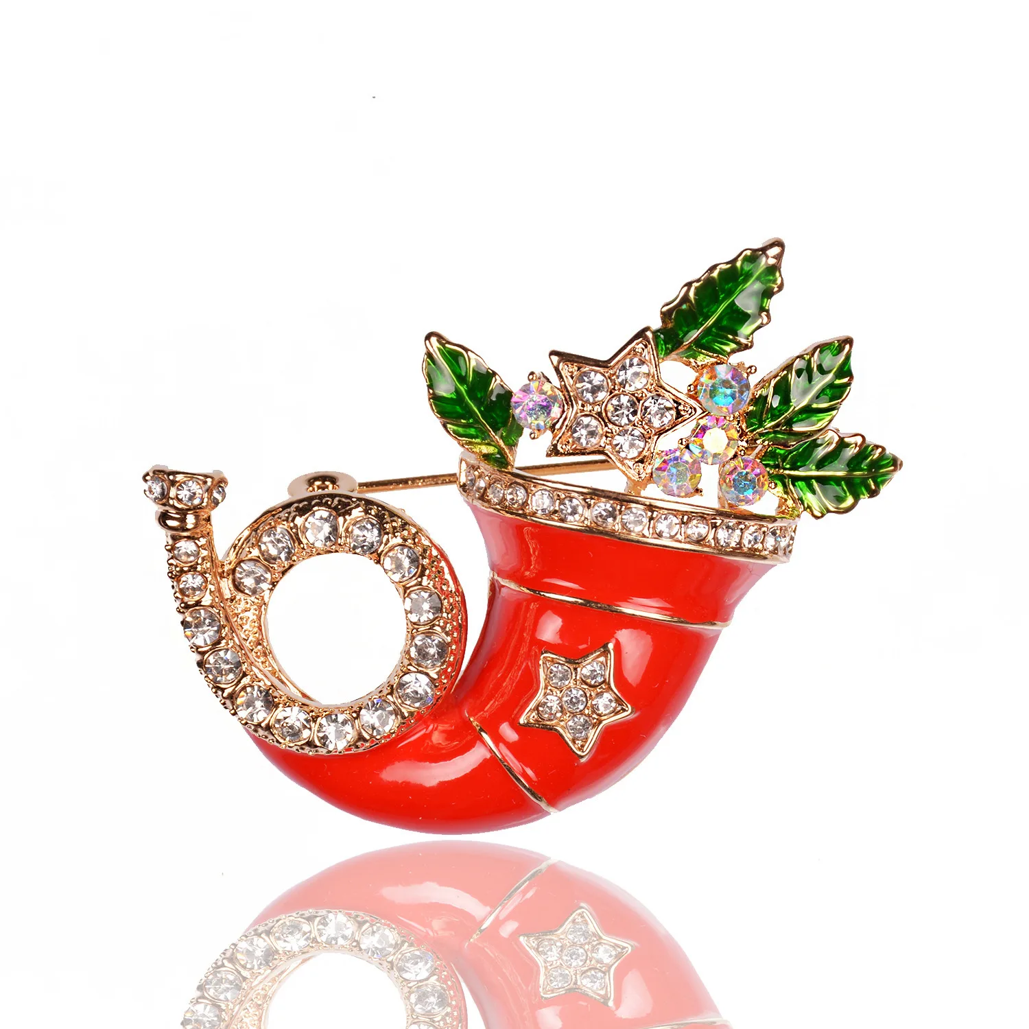 

Christmas Hat Fine Jewelry Brooches for Women 925 Silver Party Luxury Brooch Jewelry Trendy Christmas Party Brooches Unisex Pins