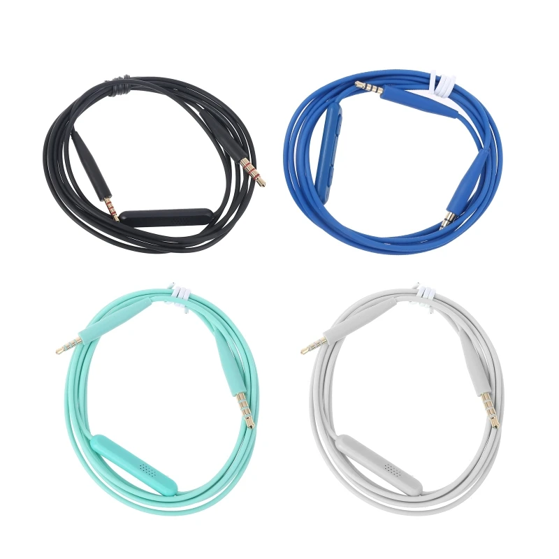 3 5mm Earphone Microphone Audio Cable for Bose Soundtrue Ear with Mic QC35 QC25 OE2 Cables Headphone Adapter Accessories