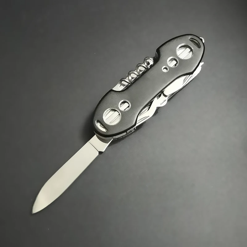 Multi-Functional Swiss 91mm Folding Knife Stainless Steel Multi Tool Army Knives Pocket Hunting Outdoor Camping Survival Knife