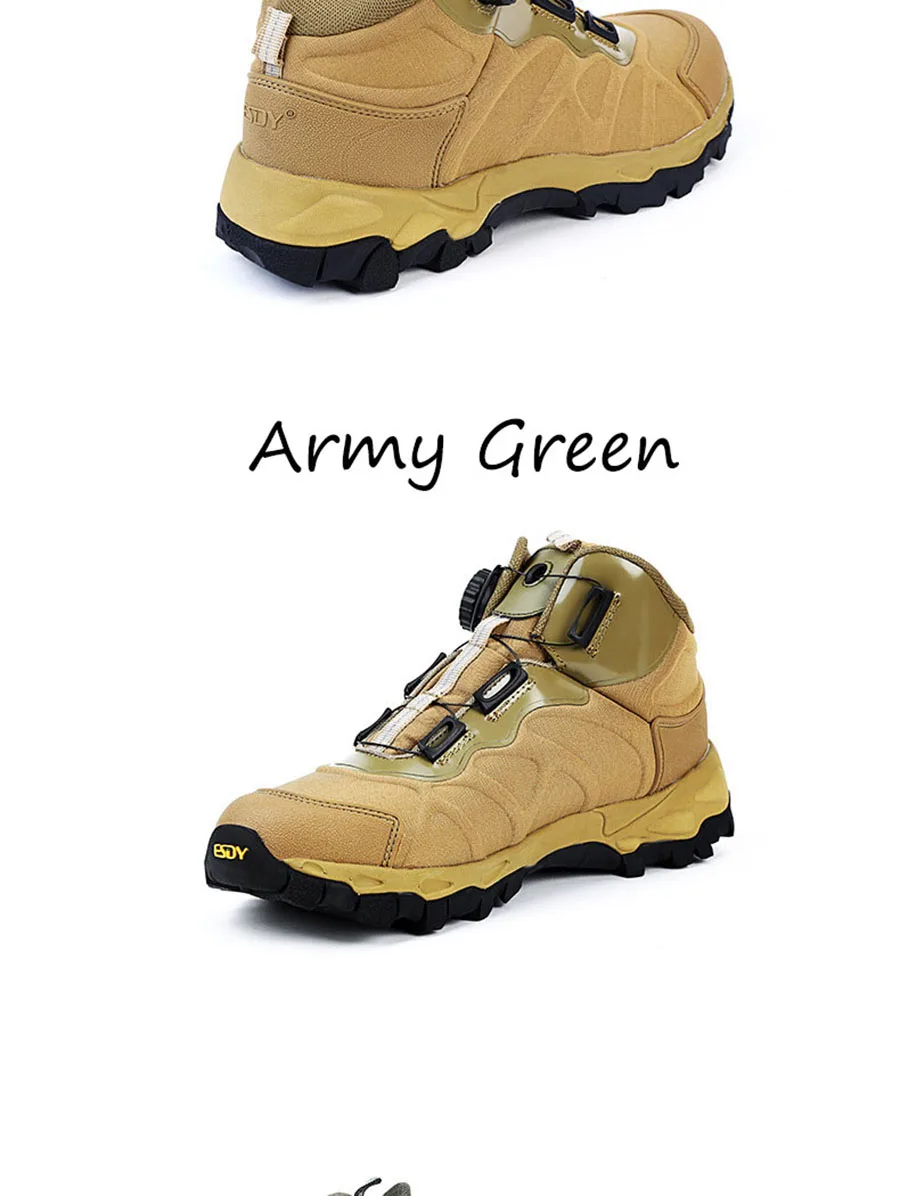 Мужские тактические военные ботинки; зимние кожаные армейские ботильоны на шнуровке; Мужская Рабочая обувь на плоской подошве; Мужская Уличная обувь
