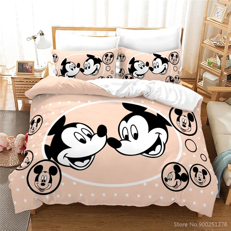 Jogo de cama estampado princesa disney 3d, conjunto capa de