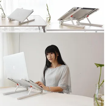 

Portable foldable adjustable folding Laptop Holder for Laptop Desk Computer mesa para notebook Stand Laptop bracket Support