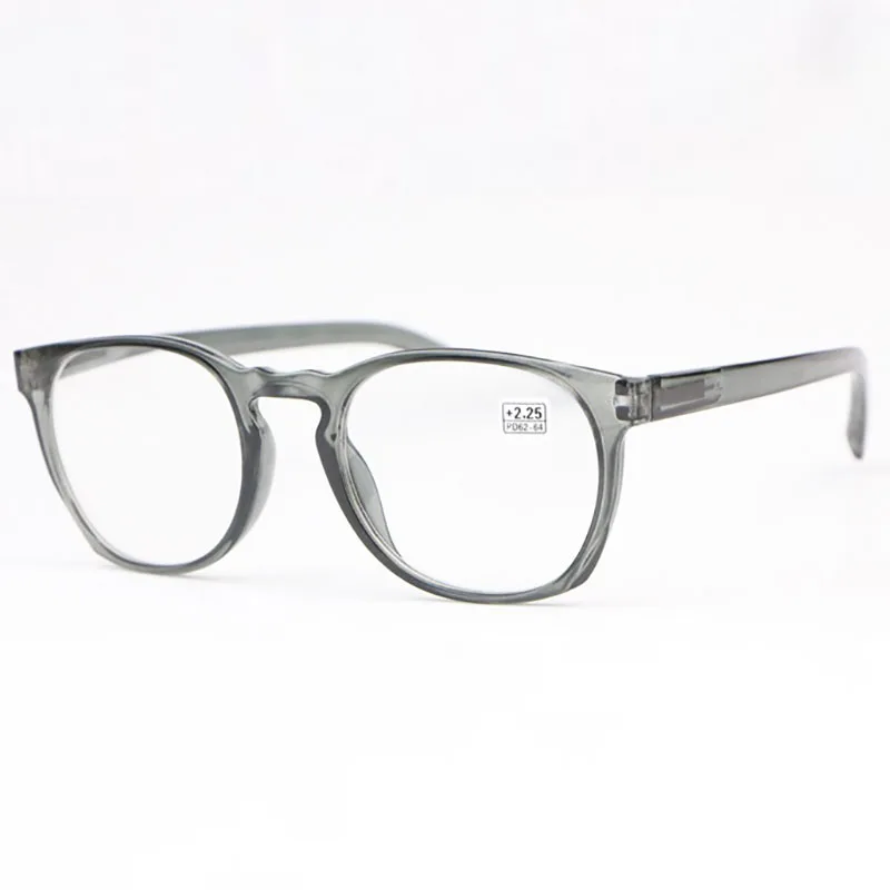 

Transparent Reading Glasses Female Comfortable High Quality TR Full Frame Men Hyperopia Presbyopic Eyeglasse 1.0-4.0 R081