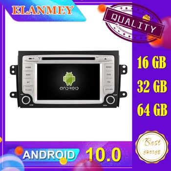 

Latest car Android 10.0 audio video system Fit for SUZUKI SX4 2006 2007 2008-2012 car navigation radio multimedia DVD function