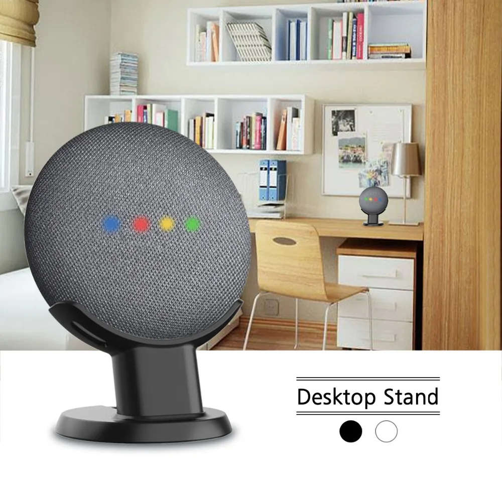 Настольная подставка для Google Nest, мини-держатель для дома, голосовой помощник, умный дом, автоматизация, простой дизайн, экономия расстояния, кронштейн