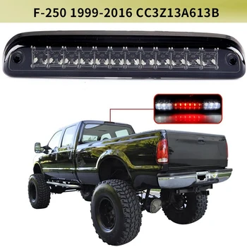 

LED 3Rd Brake Lights Cargo Lamp Assembly Automotive Tail Lights Smoke Lens Replacement for Ford F-250 1999-2016 Smoke