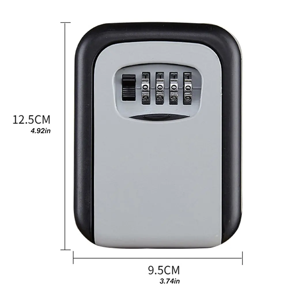 Cerradura de código de aleación, caja de llaves, contraseña, cerradura con código de seguridad, candado de seguridad de viaje, almacenamiento de llaves, cajas de contraseña