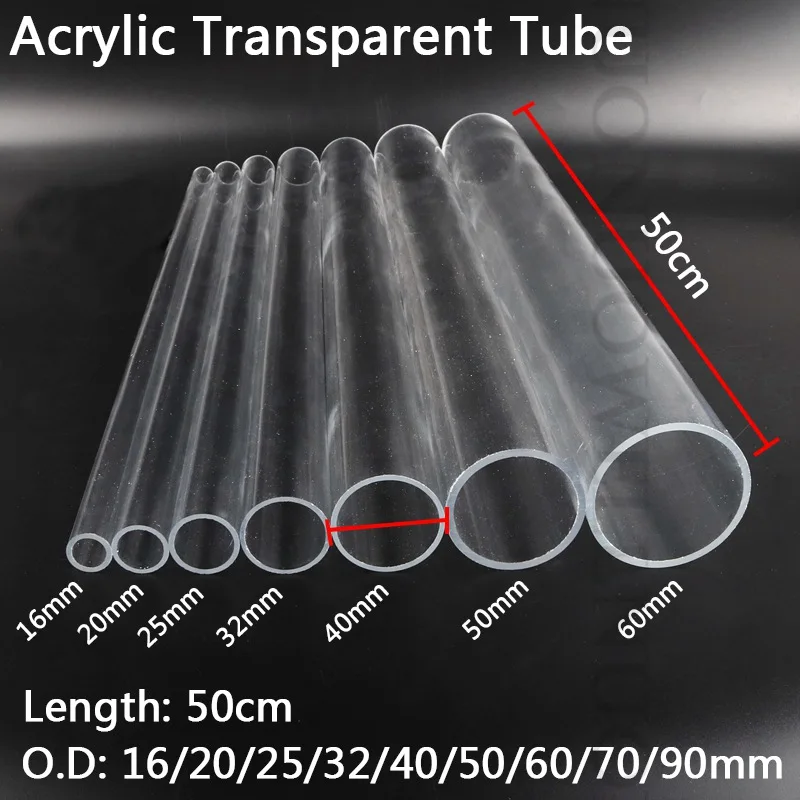 Ultimate RC trasparente Tubo in silicone trasparente 