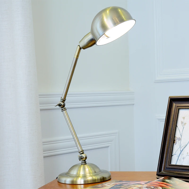 

Adjustable Desk Lamp Reading Light Swing Arm Desk Lamp Dimmable Flexible Clamp Lamp Office Table Lamp