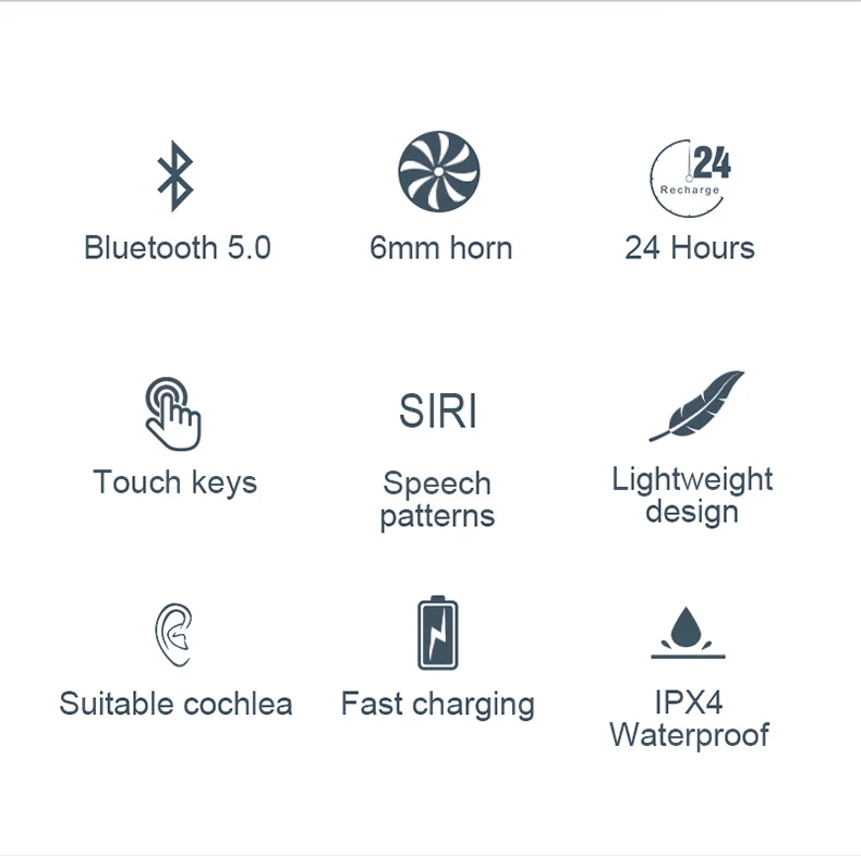 Lenovo X18 Wireless Bluetooth 5.0 Earphone Noise Cancelling True Wireless Deep-Bass Original Headset  Super Light Waterproof