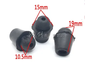 

TITIFXAN 2pcs Fly, elantra sonata cerato IX35 mentally run lang yue move accent rubber buffer gel nail door