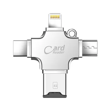 

Four-in-one reader editor SMS backup GSM / CDMA + CD white SD TF card reader