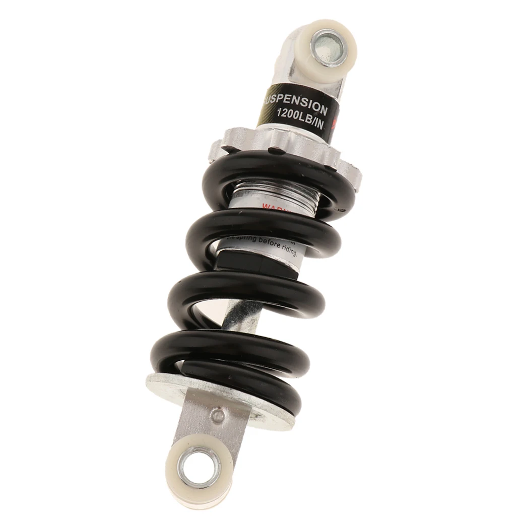 Mini Rear Shock Absorber Suspension Shocker Coil-over Springs for ATV Black Motor Replacement Accessory