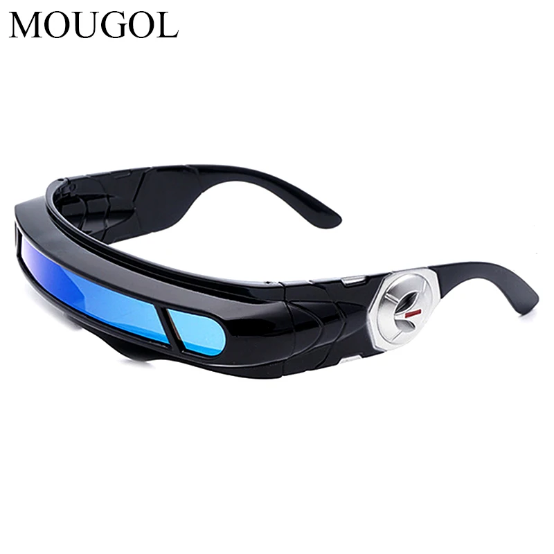MOUGOL X-man лазерные солнцезащитные очки-циклопы дизайнерские специальные материалы памяти поляризованные дорожные защитные клевые солнцезащитные очки UV400 PC K40021