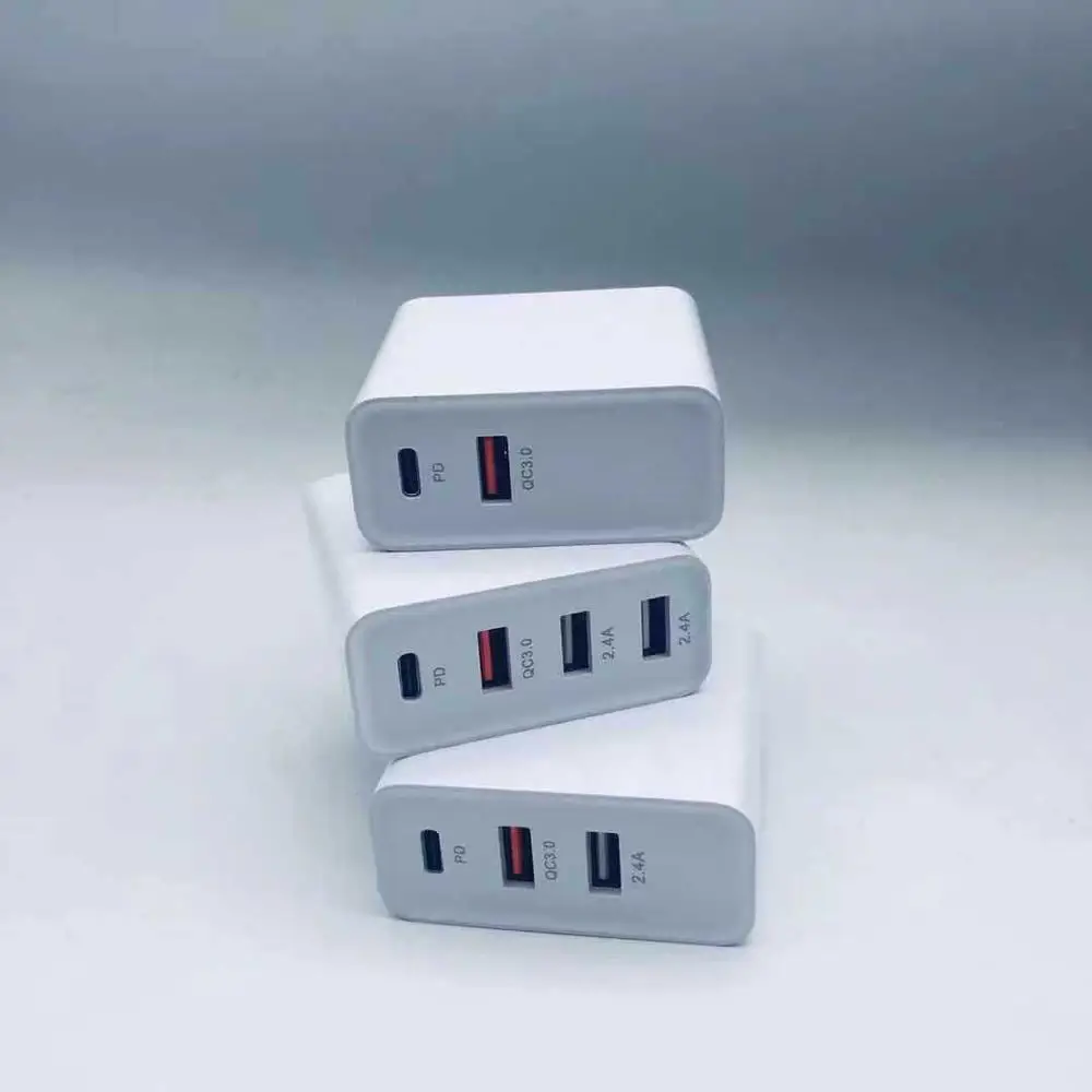 

48W fast PD type-c charger US EU plug 2 3 4usb multi-function PD protocol type-c adapter for iphone 11pro max