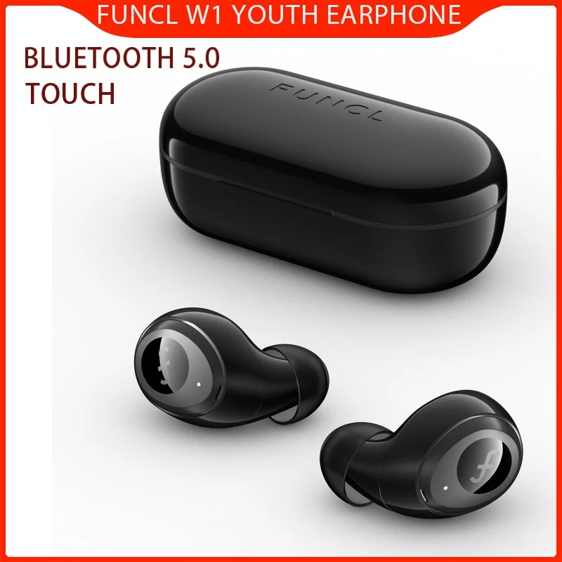 

FUNCL W1 Youth bluetooth 5.0 Earphone TWS Touch HiFi Music Wireless Stereo Waterproof for Xiaomi/Samsung OnePlus