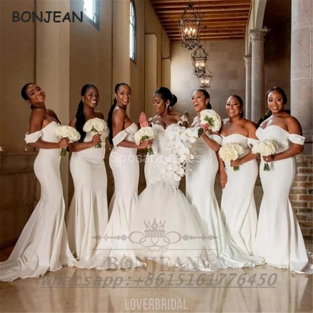 Off White Bridesmaid Dresses