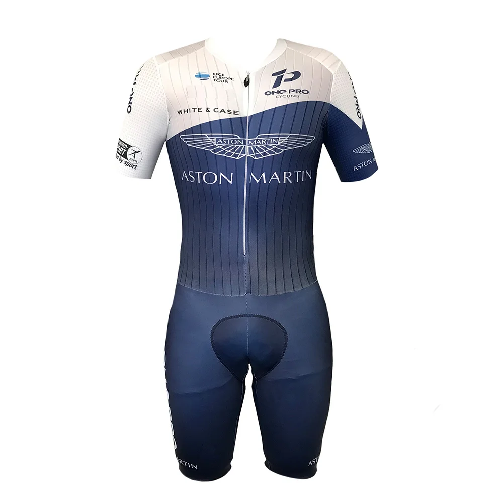 9D GEL PAD One pro team aston martin storck велокостюм aero triatlon летний мужской костюм спортивный костюм ropa ciclismo hombre - Цвет: 9D GEL PAD