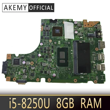 شراءكمبيوتر محمول اللوحة الأم ل ASUS X442 X442U X442UR X442UQ X442UQK X442UQR اللوحة 100% اختبار مع I5-8250U وحدة المعالجة المركزية 8GB RAM